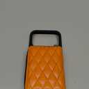 Keallce for iPhone 17 Pro 6.3'' Wallet Case, Crossbody Zipper Purse with Wristlet for Women, RFID Blocking Card Holders, Flip Leather Case for iPhone 17 Pro, Orange