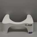 Squatty Potty Simple Curve Toilet Stool (White)