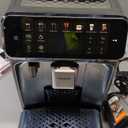 Philips 4400 Series Fully Automatic Espresso Machine  12 Hot & Iced Coffees, Quick-to-Clean LatteGo Milk System, SilentBrew, QuickStart, Ceramic Grinder, Black Chrome (EP4444/90)