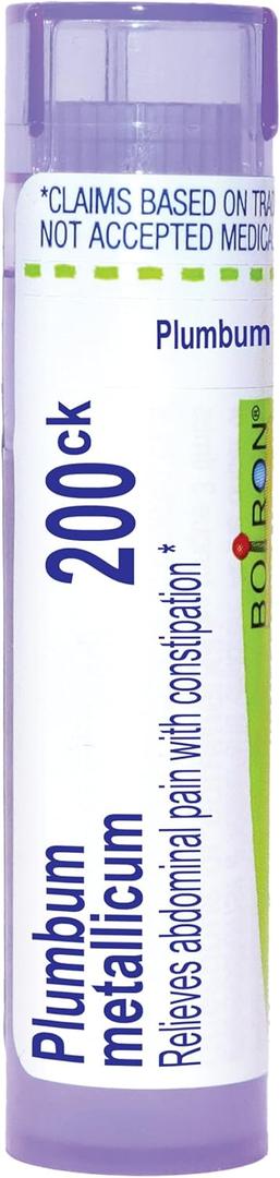 Boiron Plumbum Metallicum 200Ck for Constipation while Traveling - 80 Pellets