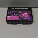 Honalia Car LED Lights Interior, RGB Interior Car Lights with App Control and Music Sync, USB Under Dash LED Lights for Jeeps Trucks SUVs, DC 5V (4-Lines USB Port)