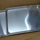 6 Pack Half Size Baking Sheet Pans, Aluminum Commercial Cookie Sheets Non-Stick, 18"x13", Standard 18"13"