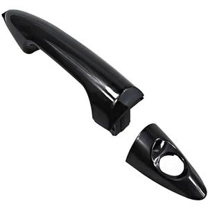 Black Front Right Passenger Side Exterior Door Handle Outer Handle Compatible with Hyundai Accent 2012-2017 826611R000