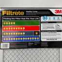 Filtrete Clean Living 24X24X1 Air Filter 6 pack 24x24x1