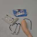MedEduQuest Pediatric IV and Phlebotomy Practice Leg Kit for Practice Heel Stick, Baby IV Practice Kit