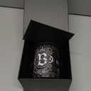 Personalized Clear Ice Cube Maker Gifts for Men, A-Z 2.5" Ice Ball Maker Mold Customized Gift, Unique Christmas Birthday Whiskey/Cocktail/Bourbon Gifts for Men Him Dad Husband Brother(Y)