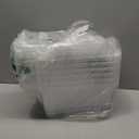 NUMIFUN Plastic Storage Bins with Lids 6 Pack Storage Organizer, 7 Quart Stackable Storage Bins with Buckle-Up Latches and Handle Storage totes easy for Home Office Pantry Organization, Clear Lids