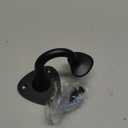 Dog Leash Holder for Wall, Heavy Duty Hook for Lead Management, Easy to Install, Fully Welded Hook for Indoor & Outdoor Use, Black