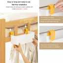Bedside Organizer Storage Caddy Hanging as Bunk Bed Storage Accessories Handrail Multi Pockets for Dorm Bunk Bed Shelf