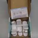 Door Lever Lock (3 Pack) Prevents Toddlers from Opening Doors. 3.25" L * 1.5" W * 4.5" H Easy One Hand Operation for Adults. Durable ABS with 3M Adhesive Backing. Simple Install, No Tools Needed.