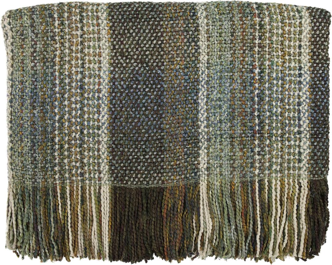 Kennebunk Collections Dover 48" x 72" Throw, Storm