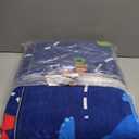 STARUIA Large 5x7 Area Rugs Washable Kids Rug for Bedroom, Soft Bule Cartoon Dinosaur Boys Room Rug, Cute Animal Patterns Nursery Rugs Toddler Carpet for Kids Room Playroom Living Room (Blue)