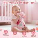 TSYAN Car Seat Toys for Babies 0-6 Months Boy,Baby Spiral Hanging Plush Activity Toys Thank You Gifts for Newborn 0 3 6 9 12 Months Baby Boys Girls