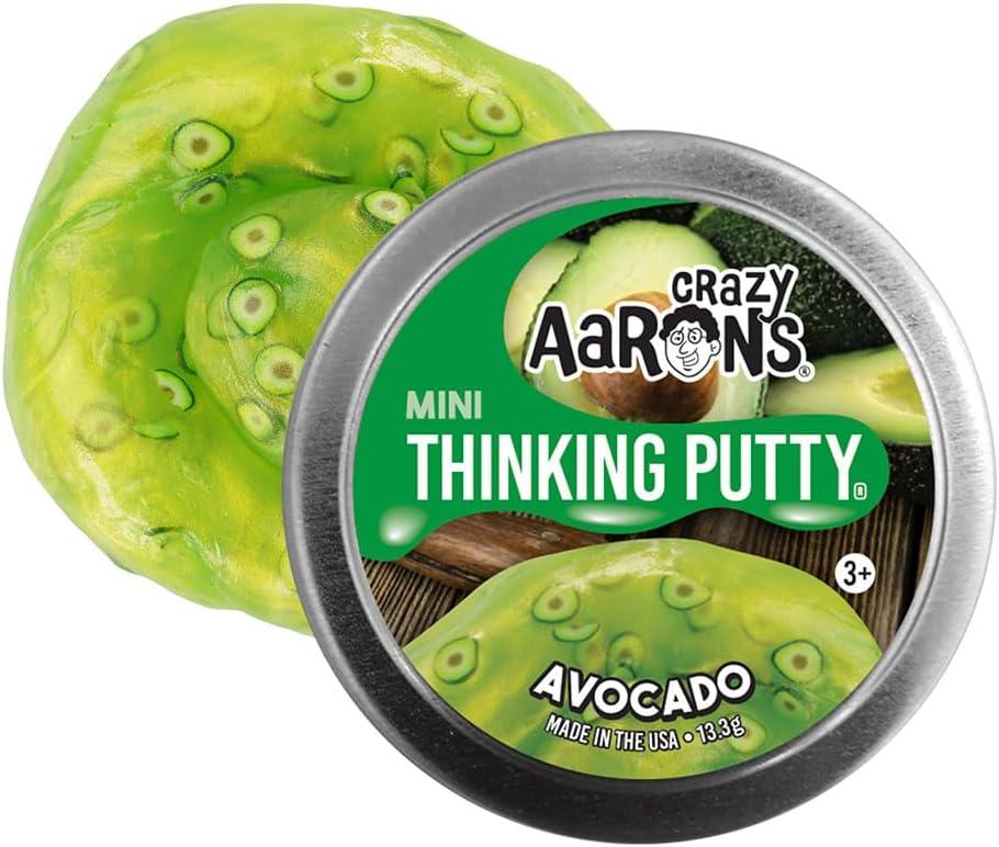 Crazy Aarons Puttyworld Avocado Mini Thinking Putty