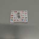 5 x 8 Sheets Halloween Nail Art Stickers Cute Pumpkin Little Ghost Nail Decals 3D Self-Adhesive Halloween Nail Stickers Mummy Nail Art Designs Accessories for Women Holiday Manicure Decor (Style 5)