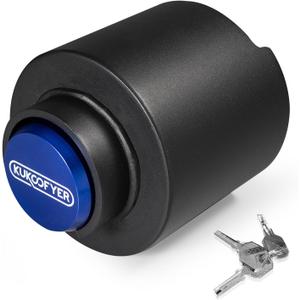 2025 Upgraded Trailer Lock,Heavy Duty Steel Security Trailer Hitch Locks,2 5/16 Inch Couplers Fit,Anti-Theft Weatherproof Hitch Lock for RV,Trailer,Boat & Pickup