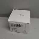 FORASTO Heavy Duty Toilet Plunger with Holder - Extra Large Diameter & Enhanced Cavity Design for Powerful Clog Removal, Odorless Toilet Plunger for Bathroom Accessories & Cleaning Supplies, White