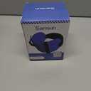 Travel Pillows for Airplanes, Airplane Pillow for Sleeping with 3D Eye Mask, 360 Support Headrest for Long Flight, Road Trip, Stop Bobblehead Relieve Neck Pain, Blue