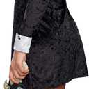 Dreamgirl Women's Friday, black/white, M (M)