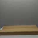 Marsmiles 32in Floating Shelves for Wall, 32" W x 9.25" D x 1.25" H, 2 Pack Long Wall Mounted Engineered Wood Shelves with Invisible Brackets for Living Room, Bedroom, Bathroom, Kitchen, Rustic Brown