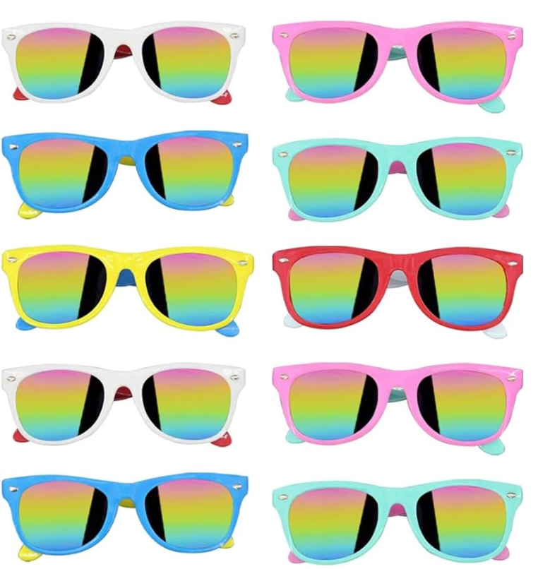Back to School Gifts for Students 10 Pack, Sunglasses Bulk Party Favors,for Welcome Back to School Kids Party Favor, Classroom Exchange Prizes First Day of School Gifts for Students