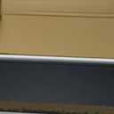 Floating Shelves Wall Mounted Set of 2, Modern Black Wall Shelves for Storage with Lip, Display Picture Ledge Shelf for Wall Decor Bedroom Living Room Bathroom Kitchen (15.7 In)