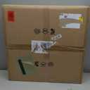 9-Light Gold Crystal Chandelier Contemporary 22'' Modern Semi Flush Mount Crystal Hanging Light Sparkling Decoration for Bedroom Entryway Living Dining Room Kitchen Island Hallway