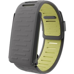 Silicone Wrist Band Soft-Touch Comfortable Replacement SportFlex Band Compatible for WHOOP 4.0 Heart Rate Monitor (Gray Green)