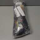 Black Textures Crochet Synthetic Bae Locs Hair Extensions, 12 Inch, Black with Colorful Threaded Accents (5 Packs) (99J (Red/Brown))