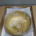 Dusk to Dawn Outdoor Barn Light Outdoor Wall Sconce Farmhouse Exterior Wall Mount Lights Vintage Outside Lighting Fixture Industrial Bronze Lantern for Porch Garage Shed Patio, 1 Pack (Orb+Gold)