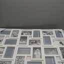 HELLO LAURA 4x6 Picture Frame Collage Wall Decor 24 Opening Photos Collage Frame for Wall Picture Frame 6" x 4" Photo Sockets x 24 - White