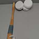 AmazerBath Lotion Applicator for Back, Feet, 4 Replacement Pads with 17" Curved Handle, Back Sunscreen Applicator for Kids, Elderly, Women, Apply Skin Cream Medicine Moisturizer Tanner, White