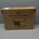 FORTEMOTUS Bed Rails for Elderly Adults Safety with Foldable & Retractable Grab Bar Handrails, ASTM Bedside Rail with Adjustable Height, Storage Pocket & Safety Strap