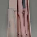 Hair Waver LENA S16 Beach Waves Curling Iron, Hair Tool for Women with 3 Titanium Ceramic Barrels, Anti-Scald Protection, Smart Timer & Adjustable Temps, Dual Voltage, 1.25 Inch, Pink