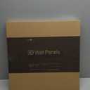 Art3d Slat Wall Panel, 3D Fluted Textured Panel 12-Tile 19.7 x 19.7in. - Walnut