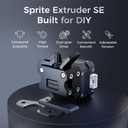 Official Creality Ender 3 Sprite Direct Drive, 3D Printers Extruder Upgrades Kit with Dual Gear, High Torque for Creality Ender 3/Ender 3 v2/Ender 3 pro/Ender 5/Ender 5 Pro/Ender 5 Plus/Cr-10
