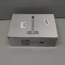 Silver Paper Towel Holder Stand, Countertop Paper Towel Roll Dispenser Holders with Cube Base, Tissue Counter Filled with Sparkly Crystal Crushed Diamond House Decor for Kitchen Bathroom, Heavy Weight