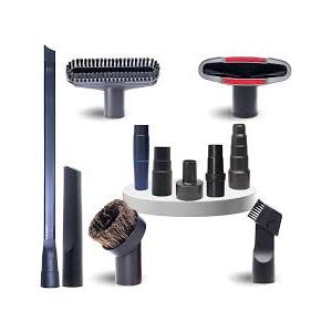 Replacement Vacuum Attachments & Brushes plus Universal Adapter Kit Compatible with Shop Vacs 21/4'' 17/8'' 13/8'' 11/4 Inch Flexible Vacuum Crevice Attachment Tool for Shop Vac Accessories