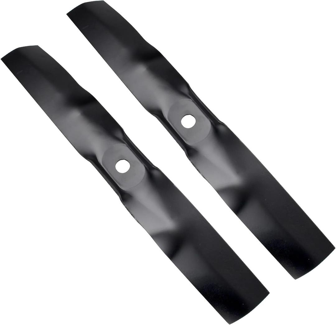 showingo M170642 Lawn Mower Blades Replacement for John Deere UC22008 | Compatible with X330 X350 X354 X370 X380 Z335 ELawn and Garden Tractors Z335M Z345M Z345R Trak Mower for 42 Inch Deck2 Pack