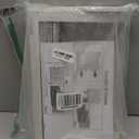 Window AC Side Panel with Frame, Adjustable Air Conditioner Side Panels for Window Units of 5,000~14,000 Btu, Extra Wide Window Air Conditioner Side Panels Kit, Pack of 2