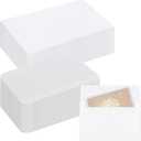 240 PCS Trading Card Shipping Protectors Set - 3.5 x 4.5 Plastic Cards Protectors and Self-Adhesive Envelops, Privacy Safe Card Mailers for Graded, Sports & Game Card Mailing Supplies