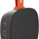 Pyle Portable Wireless Bluetooth Speaker, IPX7 Waterproof, TF Card Support, FM Radio, 3.5mm Audio Input, Built-in Mic, Vigorous Bass, Ideal for Office, Home, Outdoor Use