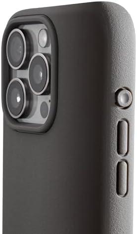 TineeOwl for iPhone 15 Pro Max Magnetic Case - Dune Series, Compatible with MagSafe, TPU, Minimalist, Slim/Thin, Grippy with Microfiber Lining, Rounded Action Button (Clay, iPhone 15 Pro Max)