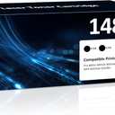 148X W1480X High Yield Toner Cartridges ( 2X 9500 Pages) Compatible 148X 148A W1480A Toner Cartridges with HP Laserjet Pro 4001dw 4001dn 4001n MFP 4101fdw 4101fdn Printer (Black, 2 Pack, with Chip )