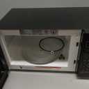 Amazon Basics Countertop Microwave Oven with LED Light and Child Lock, 700W, 0.7 Cu.ft, Black