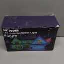 400Ft Permanent Outdoor Lights for House Waterproof, IP67 LED Eave Lights with App/Remote Control, Outdoor Permanent led Lighting for House Roof Decor,Christmas,Party,All Holiday and Daily