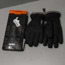 rivmount Winter Waterproof Ski Snow Warm Gloves for Women Men, Windproof Cold Weather Thermal with Touchscreen Fingers, for Running Driving Cycling Hiking Biking Outdoor Sports Daily Work (Large, Black)