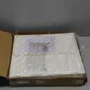 Lifewit 6 Pack Stackable Closet Organizers and Storage Basket for Clothes, Plastic Sweater Storage Bins for Wardrobe, Multifunctional Pants Organizer for RV, Pantry, Bathroom, Kitchen, Dorm, 24L