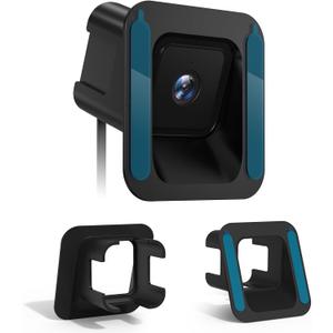 Window Mount for Wyze Cam V4/V3/V3 Pro, 20 Tilt(Up/Down/Left/Right), No Screws, Self-Adhesive, Wyze Window Mount Easy Installation for Indoor/Outdoor Glass Monitoring, Wyze Camera Window Mount, Black