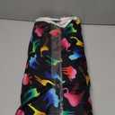 BLACK & WHITE & BRIGHT ALLOVER 44"/45" WIDE
